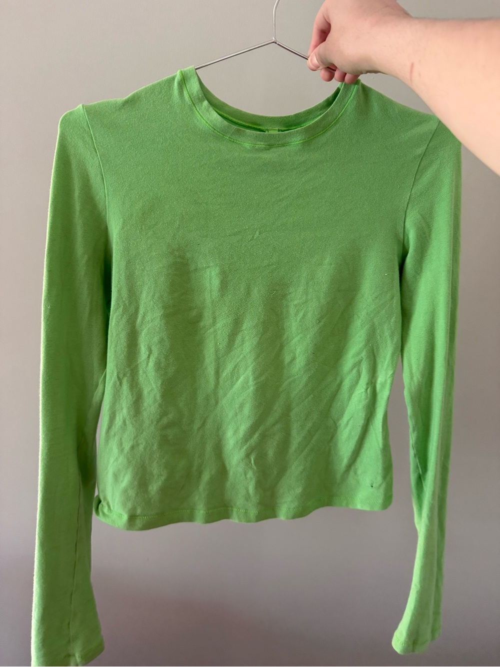 Skims cotton long sleeved top